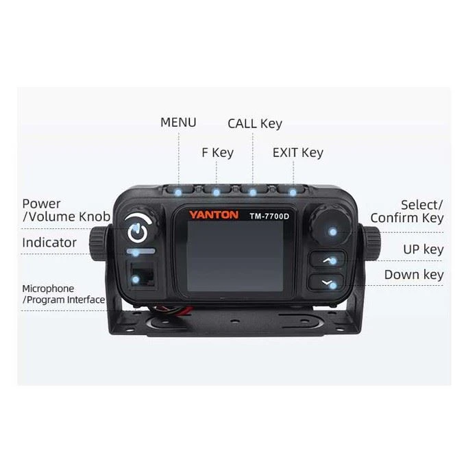 4G IP 25W POC Radio