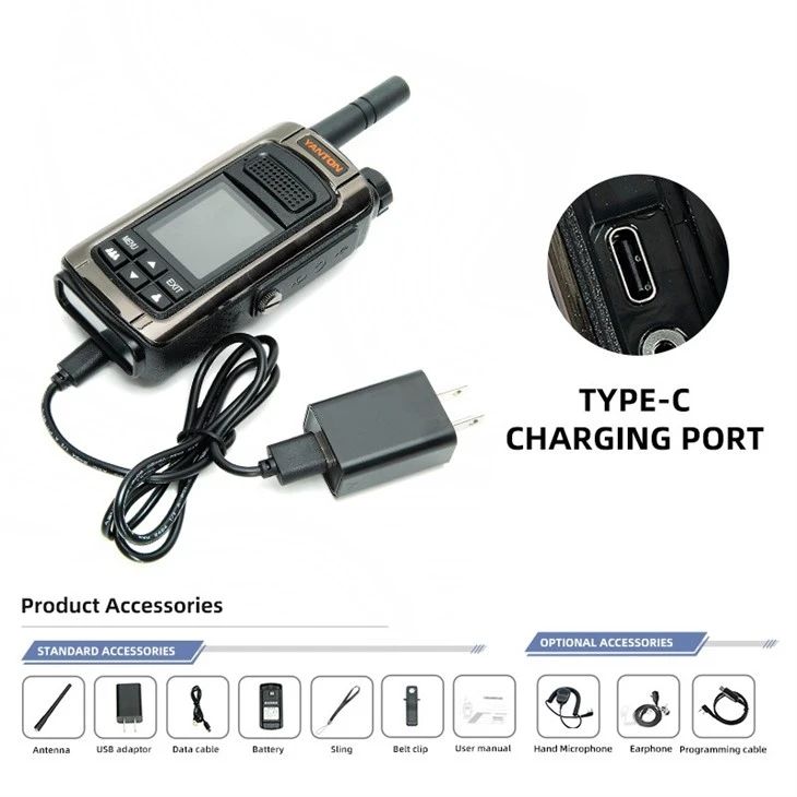Commercial Poc Two Way Radios Long Range