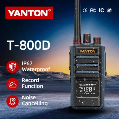 Walkie Talkie UHF VHF Mudah Alih Radio